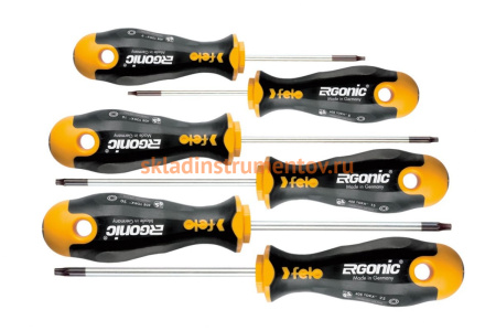 Набор отверток Tx Felo Ergonic, 6 шт 40896148