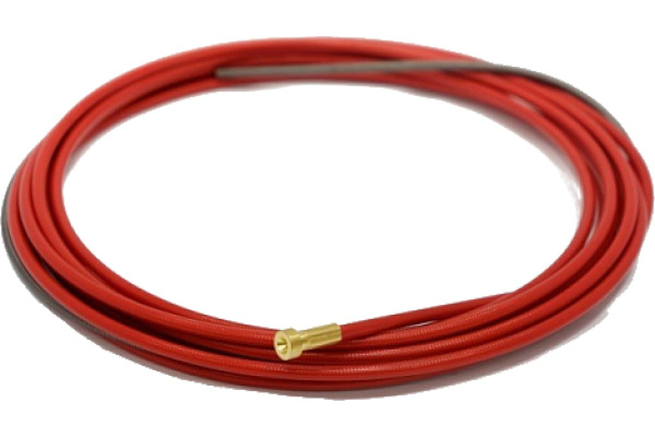 Канал стальной изолированный (4 м; 1.0-1.2 мм; красный) Aurora 12116