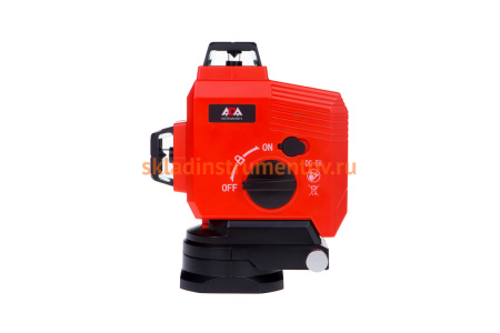 Лазерный уровень TopLiner 3-360 + телескопическая штанга Silver с треногой ADA А00610