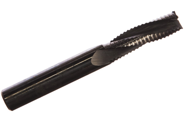 Фреза спиральная монолитная (10x32x80 мм; S 10 мм; RH; Z3R) по дереву CMT 195.100.11