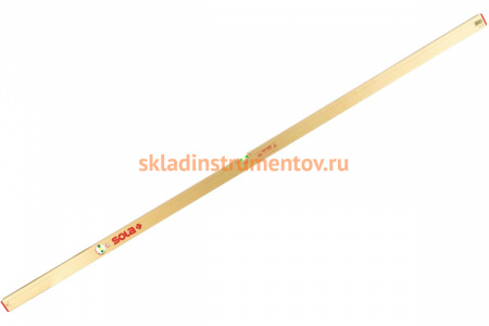 Алюминиевый уровень (L=200 см, 2 глазка) SOLA AZ 200 01161701