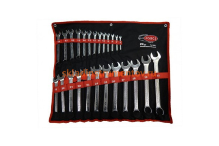 Набор ключей комбинированных 6-32мм 26 предметов на полотне ROCKFORCE RF-5261