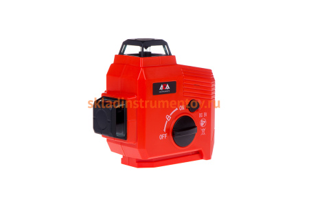 Лазерный уровень TopLiner 3-360 + телескопическая штанга Silver с треногой ADA А00610