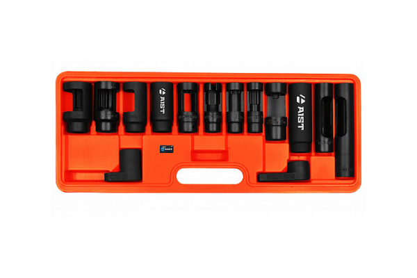 Набор головок для форсунок и датчиков кислорода 14 предметов AIST 67410310 00-00009616