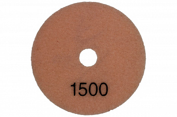 Алмазный гибкий шлифовальный круг Orientcraft АГШК 100 мм, P1500, Черепашка для влажной шлифовки 1001500