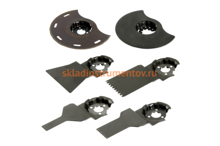 Набор насадок №5 для МФИ комбинированный (6 шт.) ПРАКТИКА 240-546