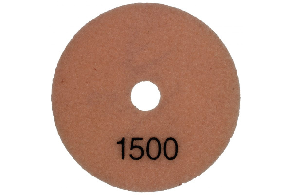 Алмазный гибкий шлифовальный круг Orientcraft АГШК 100 мм, P1500, Черепашка для влажной шлифовки 1001500