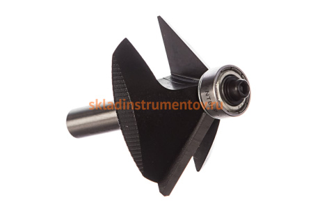 Фреза PRO фасочная с нижним подшипником (45х18х60 мм; S 8 мм; 45 градусов) CMT 936.4518