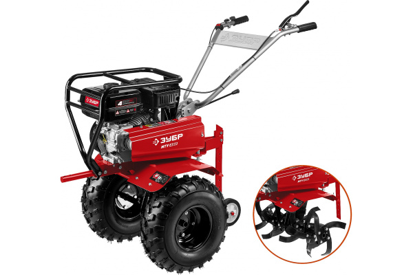 Усиленный бензиновый мотоблок ЗУБР МТУ-450 Усиленный бензиновый мотоблок ЗУБР МТУ-450