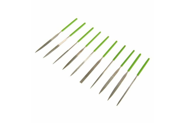 Набор алмазных надфилей 140х70х3, 10шт СИБРТЕХ 158357