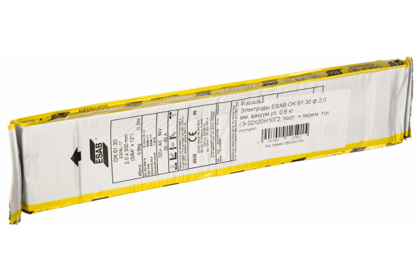 Электрод ОК 61.30 (2 мм; 0.6 кг) ESAB СВ000007591