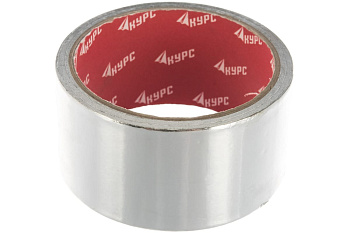 Алюминиевая клейкая лента КУРС 48мм х 10м 11667