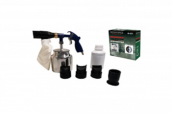 Пескоструйный пневматический пистолет со сменными насадками и песком ROCKFORCE RF-2377