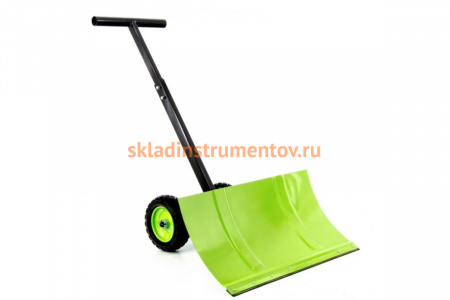 Движок для снега на колесах, стальной ковш СИБРТЕХ 61469