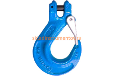 Крюк с вилочным креплением и защелкой TOR г/п 1,12 тн 1231124