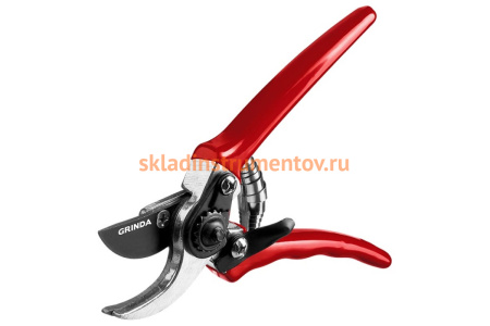 Плоскостной секатор мини с алюминиевыми рукоятками Grinda G-44 152 мм 8-423000_z02
