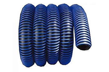 Газоотводный шланг NORDBERG max t. +180, 76мм, длина 10м, синий H076B10