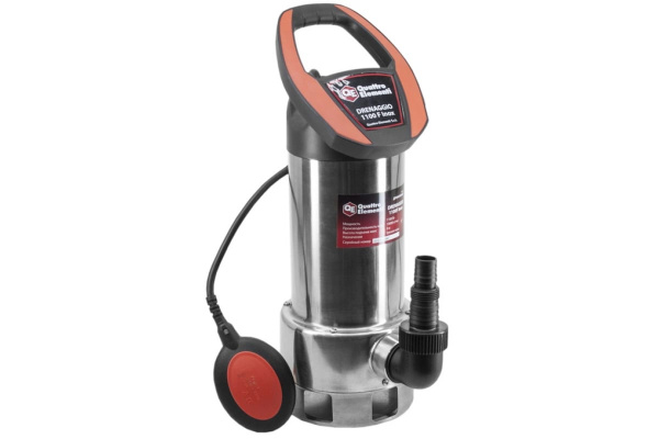 Дренажный насос QUATTRO ELEMENTI Drenaggio 1100 F Inox 770-742 Дренажный насос QUATTRO ELEMENTI Drenaggio 1100 F Inox 770-742
