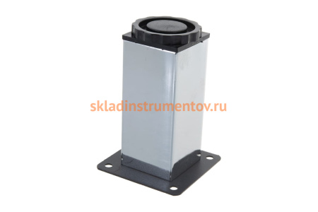 Регулируемая опора JET 222 сталь, хром, 100 мм FX222S.100CP99