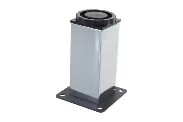 Регулируемая опора JET 222 сталь, хром, 100 мм FX222S.100CP99