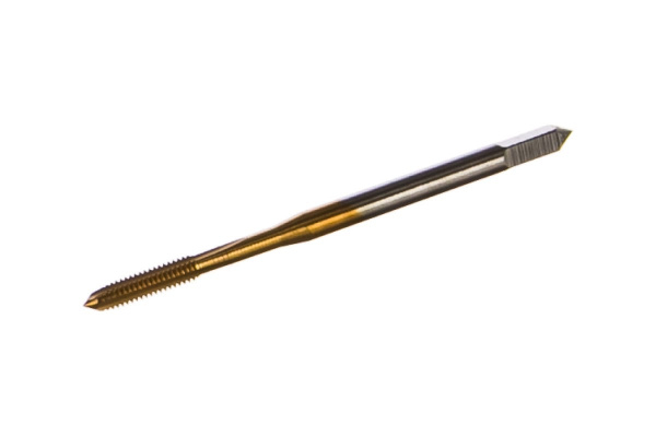 Метчик M2,5x0,45 HSS M2 TiN прямой ПрофОснастка №67 арт. 50211002