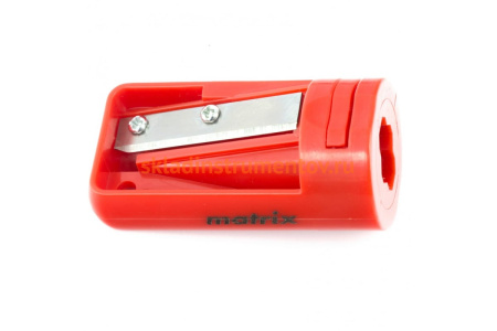 Набор малярных прямоугольных карандашей с точилкой в тубе MATRIX 175мм 10шт 84814