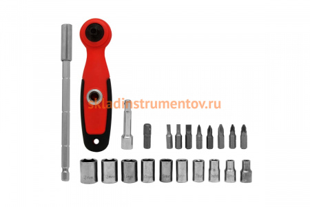 Набор головок и бит с реверсивной отверткой VIRA 22 предмета 305077