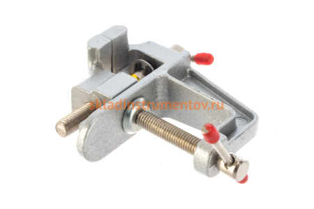 Настольные мини тиски с винтовым зажимом DEXX 40 мм 32471-40