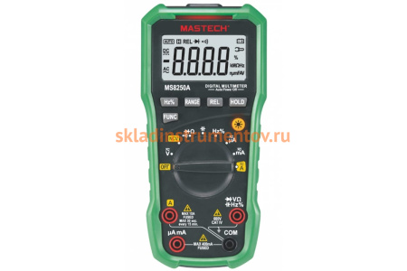 Цифровой автоматический мультиметр Mastech MS8250A 00-00000265