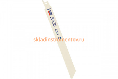 Полотно по металлу 3014/200 Bi-metall (5 шт; 200х19х0.9 мм; 180 мм; 18 TPI) WILPU 1442000005