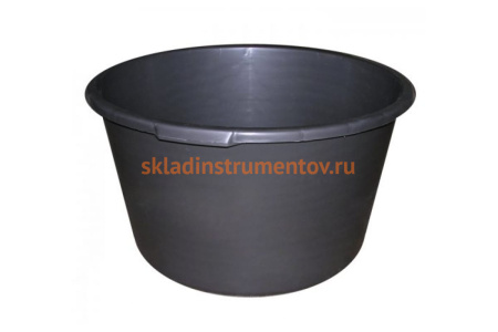 Пластиковый круглый таз для растворов 90 л Энкор 75908