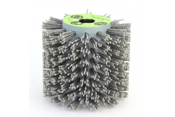 Щетка (110х100х19 мм; +4 паза; P46; полимерный ворс) ОСБОРН 3-382 FEL110100P46PGR