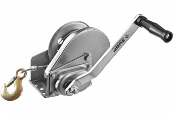 Ручная барабанная лебедка Зубр ПРОФЕССИОНАЛ 0,5т 8м 43117-0.5