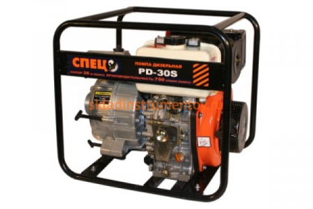 Дизельная мотопомпа СПЕЦ PD30S