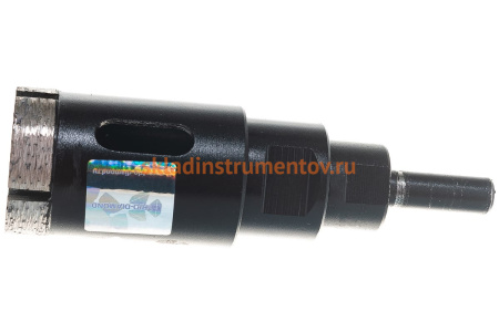 Коронка алмазная по керамограниту, серебряная пайка (35 мм) TRIO-DIAMOND GCB773