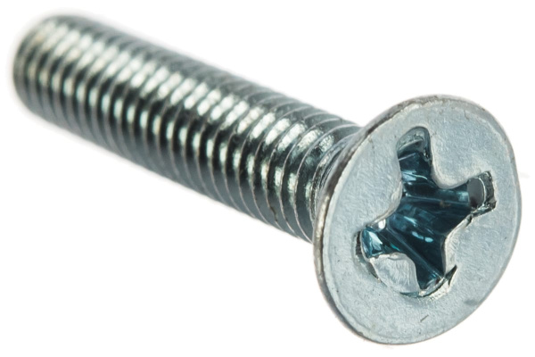 Винт ЗУБР DIN 965, M4 x 20 мм, 17 шт, кл. пр. 4.8, оцинкованный, 303116-04-020