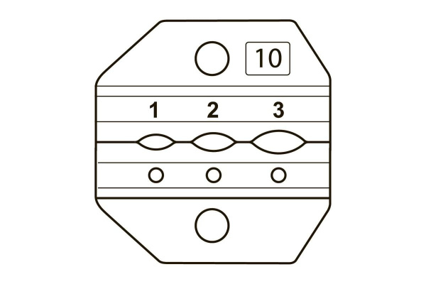 Пресс-клещи КВТ CTK-10 63028