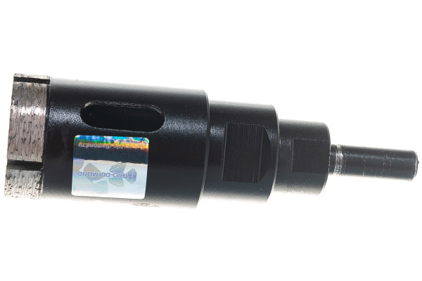 Коронка алмазная по керамограниту, серебряная пайка (35 мм) TRIO-DIAMOND GCB773