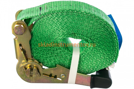 Стяжной ремень для крепления груза 6м, 1,0/2,0тн кольцевой РОМЕК 35.10.2.к 2000000006093