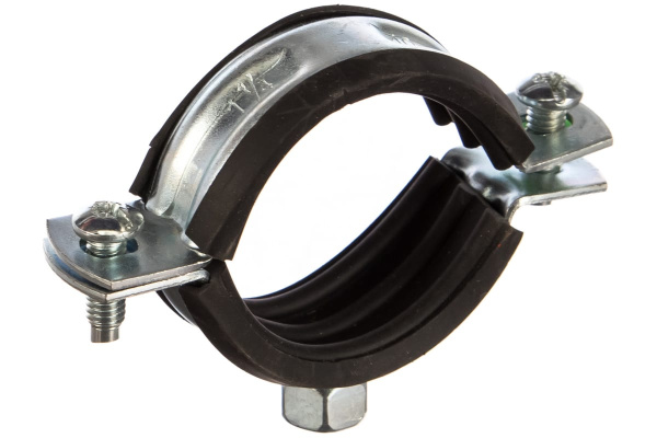 Трубный оцинкованный хомут с гайкой Зубр 1 1/4", 1 шт. 37850-40-46-1