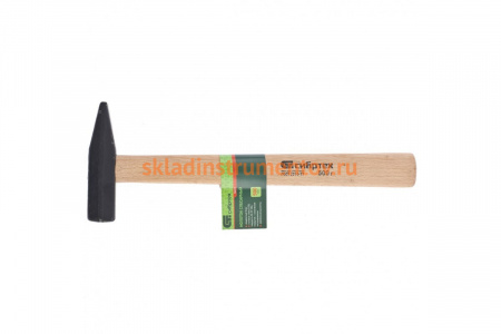 Слесарный молоток 500 г, квадратный боек, деревянная рукоятка СИБРТЕХ 10217