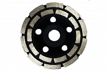 Чашка алмазная двухрядная (125х22.2 мм) TRIO-DIAMOND TCW260