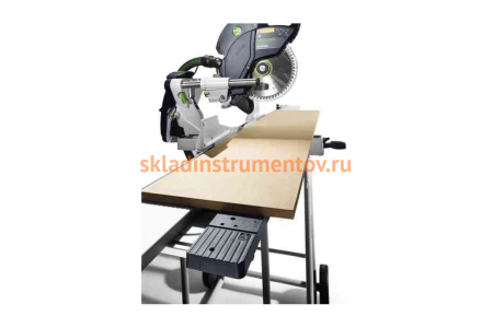 Торцовочная пила с механизмом протяжки FESTOOL KAPEX KS 120 REB-Set-MFT 576663