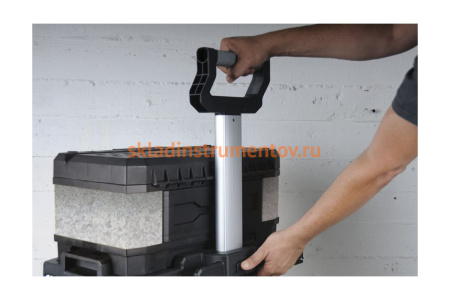 Ящик для инструмента с колесами ROLLING WORKSHOP (73х56.8х38.9 см) Stanley 1-95-833