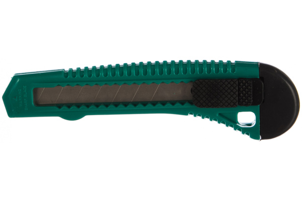 Нож Dexx с сегментированным лезвием 18 мм инструментальная сталь Ст60 пластиковый корпус 0909