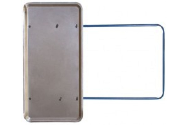 Стальной движок для уборки снега, толщина полотна 0.9 мм, 1060х540 мм КУРС 68132