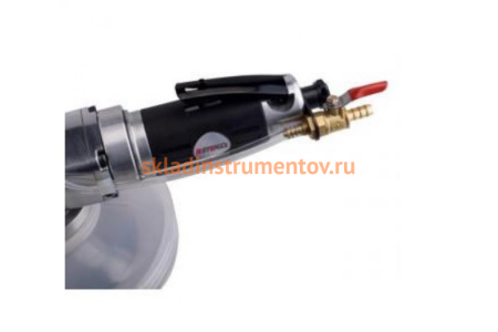 Угловая пневмошлифмашина с подачей воды Byemax BM-642W