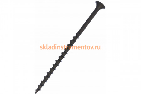 Фосфатированные саморезы с крупной резьбой Зубр по дереву PH2 4,8x102 мм 300 шт 300035-48-102