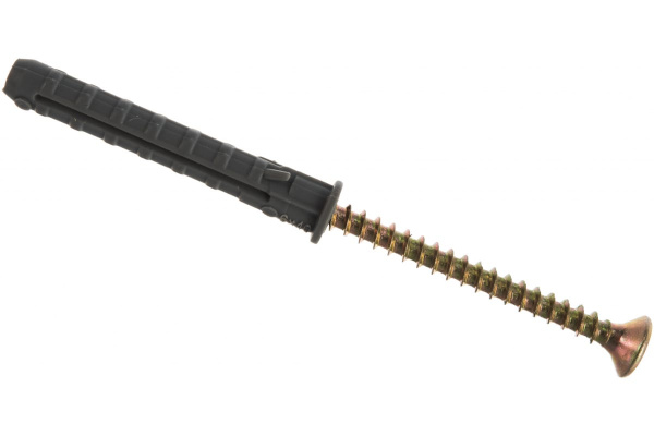 Дюбель Зубр СТАНДАРТ с шурупом, 6x40мм, 10шт 30661-06-40