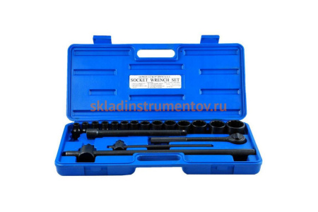 Набор торцевых головок SITOMO N2С оксидирование, 8-36 мм 39053